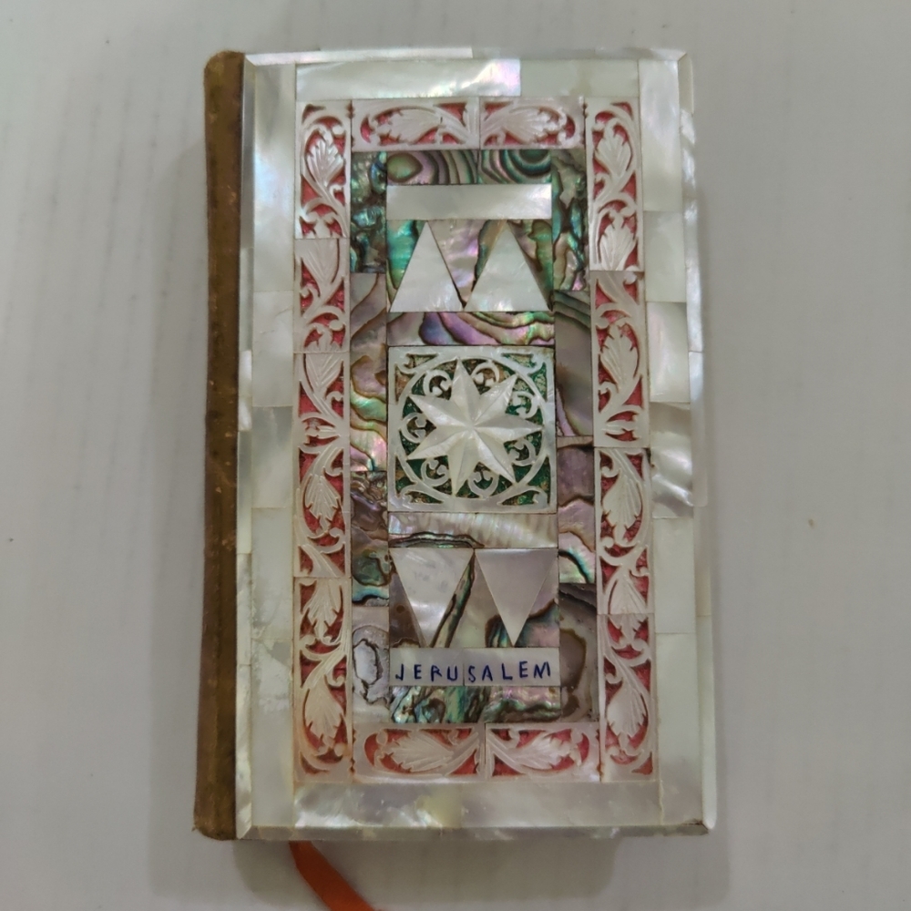 1952 Brepols Henry Manpour Saint John's Missal Nr 2546 Jerusalem Mother Of Pearl